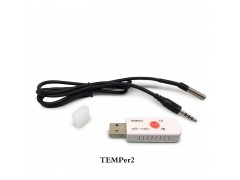 USB 雙溫電腦溫度計 檢測儀 機房環(huán)